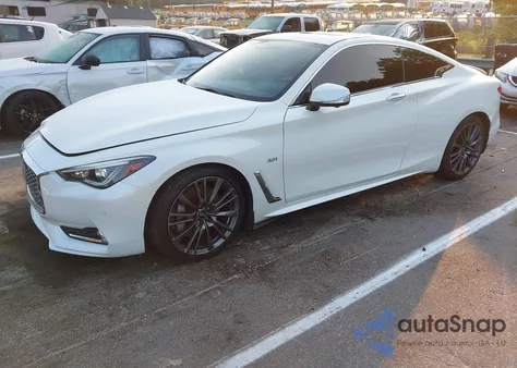 2017 Infiniti Q60 3.0T Sport из США, поврежденный, VIN JN1EV7EK6HM363260